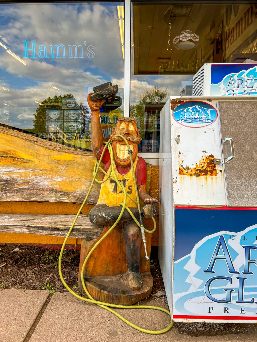 T.J. - Official Greeter and Air Hose Holder